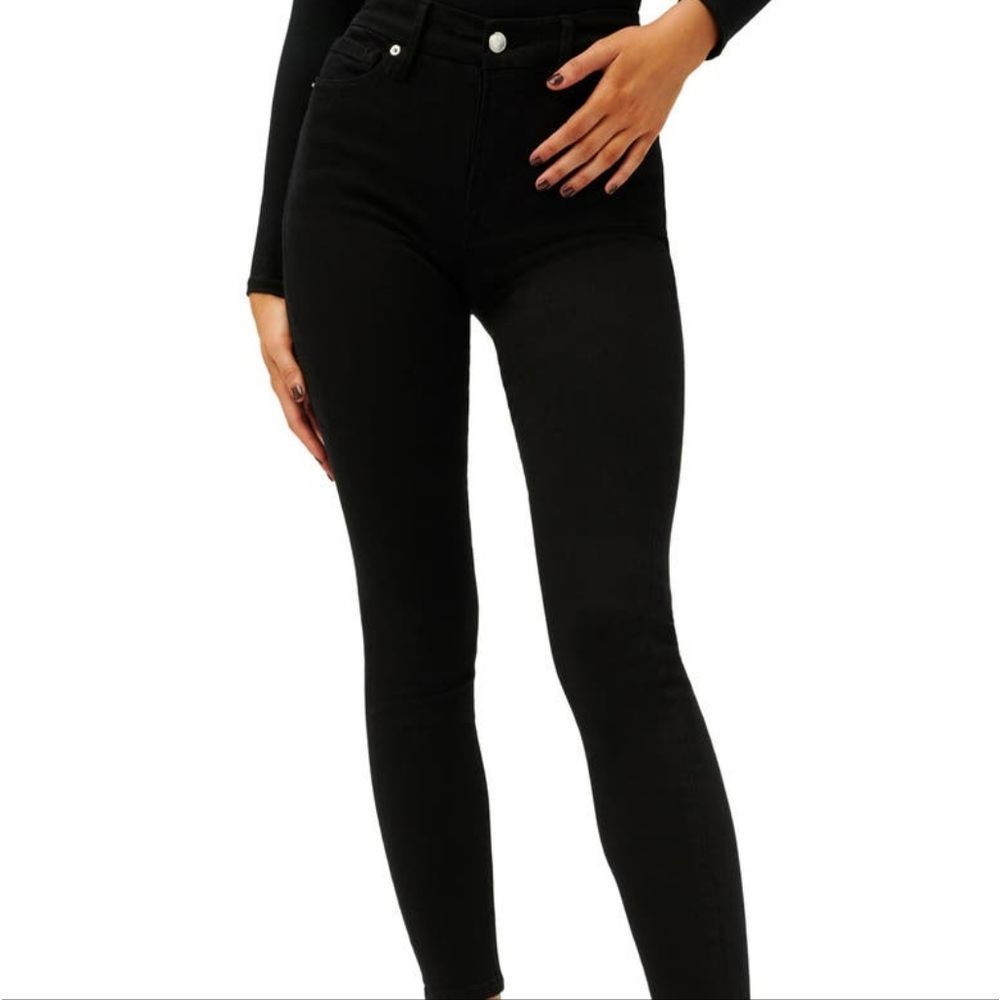 Good American good legs black jeans